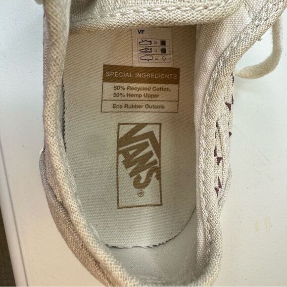 VANS Old Skool Tapered 'Eco Theory Checkerboard Port' Size 9.5 - Picture 5 of 17